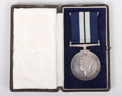 Second World War 1940 Distinguished Service Medal for Service on a Converted Fishing Trawler