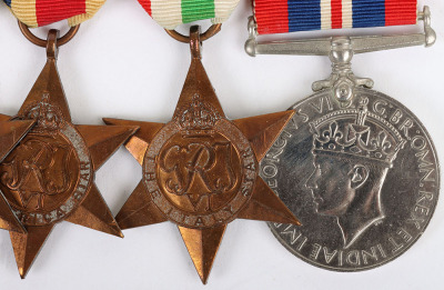 A Good 1942 Battle of the Atlantic Distinguished Service Medal Group of Six for the Destruction of the Italian Submarine Pietro Calvi by H.M.S. Lulworth - 6