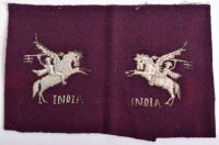 44th Indian Airborne Division Officers Pegasus Formation Signs