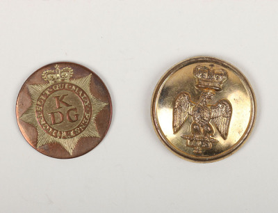 British Cavalry Regiment Buttons - 4