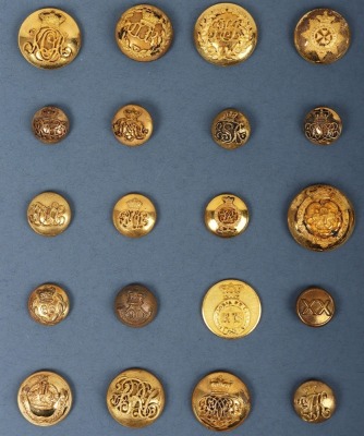 Gilt Mufti and Coatee Buttons (c1820-1860s) - 2