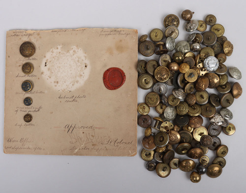 Assortment of British Corps and Regimental Buttons