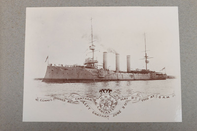 Official Royal Navy Photograph Album of HMS Lancaster 1910-1912