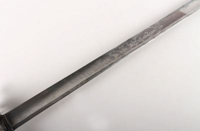 Scarce 1796 Pattern Heavy Cavalry Officers Undress Sword - 8