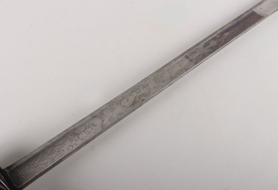 Scarce 1796 Pattern Heavy Cavalry Officers Undress Sword - 9