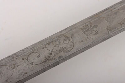 Scarce 1796 Pattern Heavy Cavalry Officers Undress Sword - 11