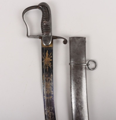 1796 Pattern Cavalry Officers Sword,