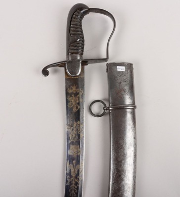 1796 Pattern Cavalry Officers Sword, - 2