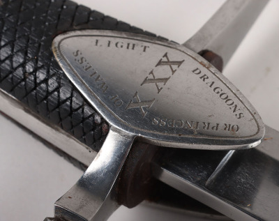 Well Made Copy of an Officers Sword of the 30th Prince of Waless Light Dragoons, of c.1794 &ndash; 96 - 7