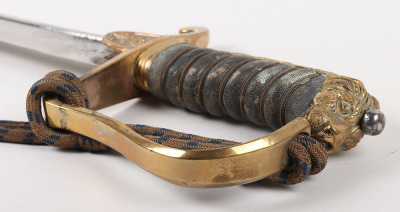 Georgian Naval Officers Sword c.1820 - 9