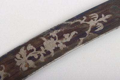 1796 Pattern Light Cavalry Officers Blue and Gilt Sword - 9