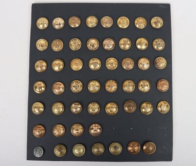British Officers’ Gilt Tunic Buttons (1856-1881)