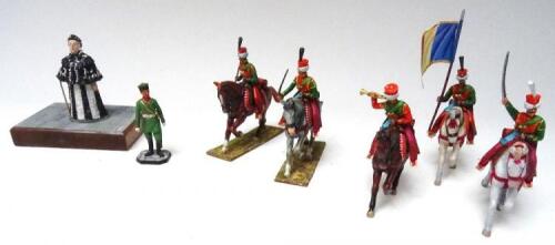 54mm scale Models, Mamelukes of the Imperial Guard, mounted