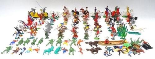 Miscellaneous plastic Toy Soldiers