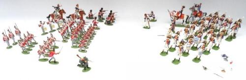 Historex fully assembled and painted twemty-two piece Napoleonic Imperial Guards Band