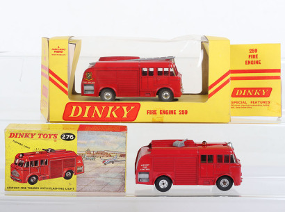 Dinky Toys 259 Fire Engine with scarce Export box