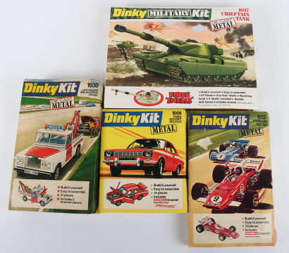 Four Dinky Toys Metal Kits