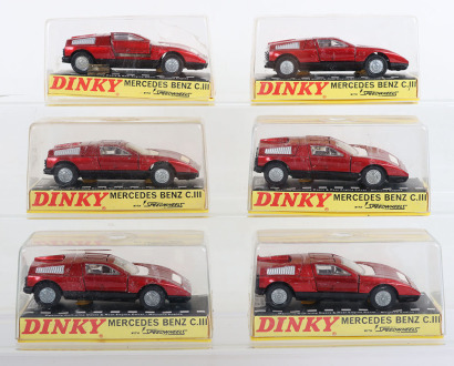 Dinky Toys Trade Pack of six 224 Mercedes Benz C.111