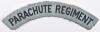 WW2 Printed Parachute Regiment Cloth Shoulder Title