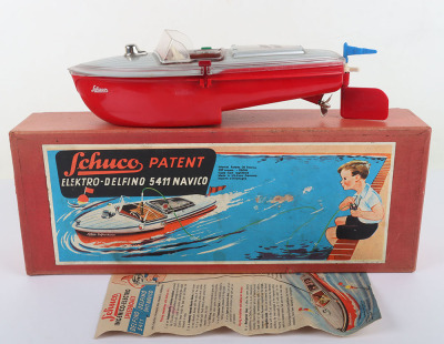 Schuco Tinplate/Plastic 5411 Elektro Delfino Navico Speed Boat