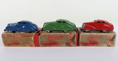 Three Schuco Tinplate 3000 Telesteering cars Sets