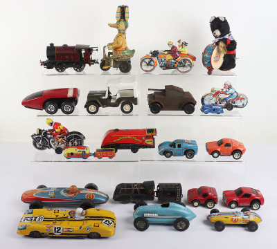 Quantity of Novelty Tinplate Toys