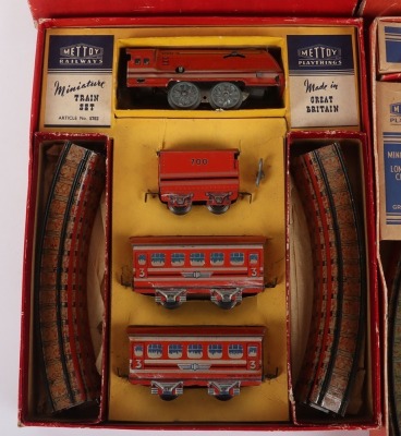 Hornby Train Tank Goods Clockwork Set No.40 Gauge 0 - 2