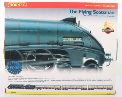 Boxed Hornby Railways limited edition 00 gauge R2089 The Flying Scotsman ‘Silver Link’ trains set - 2