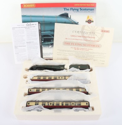 Boxed Hornby Railways limited edition 00 gauge R2089 The Flying Scotsman ‘Silver Link’ trains set - 5