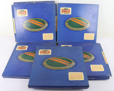 Five boxed Hornby Dublo D1 Turntables