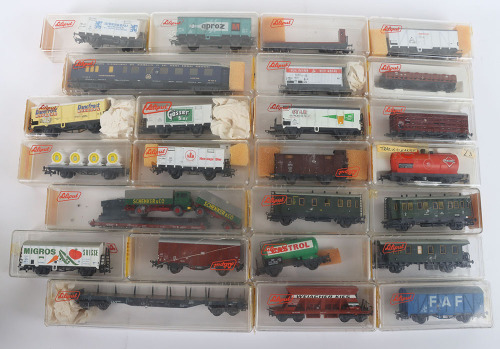 Collection of boxed Liliput rolling stock