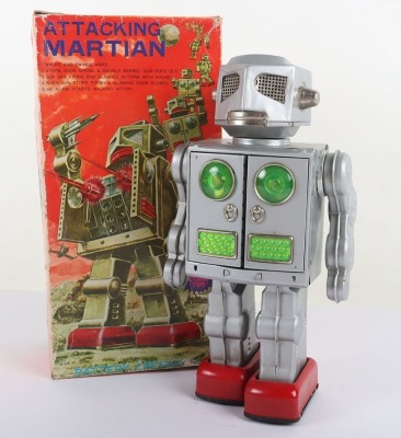 Attacking Martian Battery Operated Robot SH Horikawa Japan