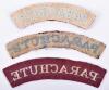 3x Embroidered Parachute Shoulder Titles - 2