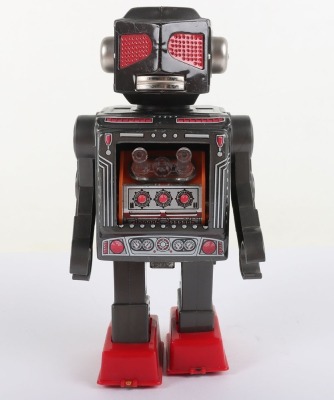 Attacking Martian Battery-Operated Robot SH Horikawa Japan, large head version - 2