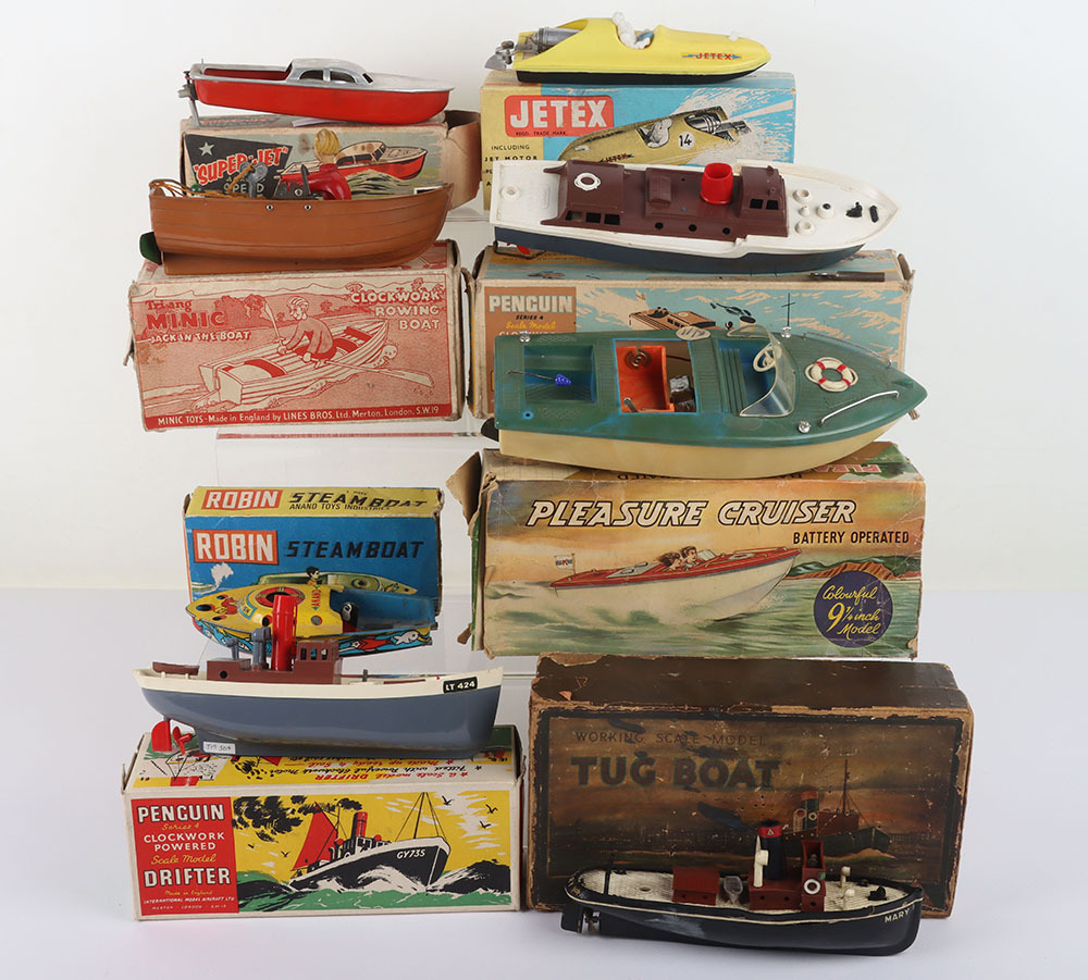 Toy Boat Collection Collection of toy boats,