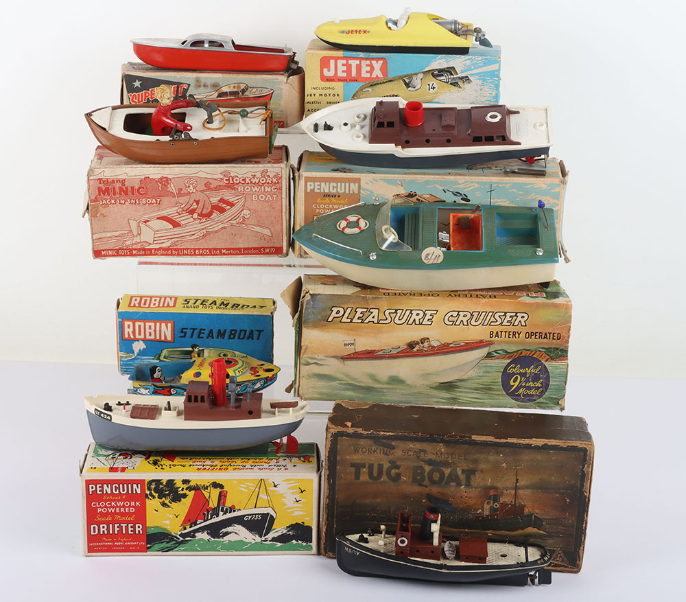 Toy Boat Collection Collection of toy boats,