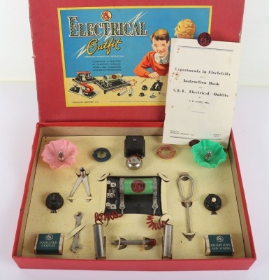 Boxed ESL Electrical Outfits and Chad Valley Morse Code set - 4