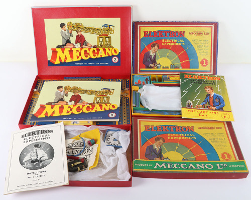 Meccano No.1 Elektron outfit, 1930s
