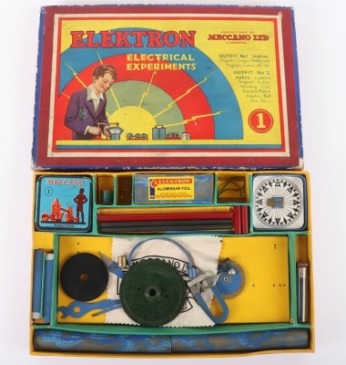 Meccano No.1 Elektron outfit, 1930s - 2