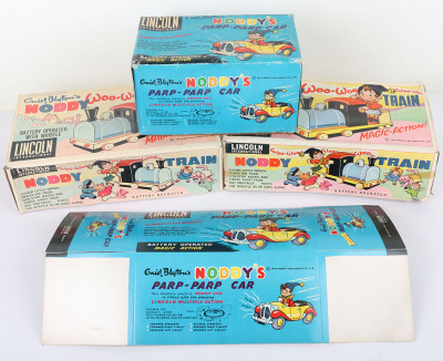Three Lincoln Internatioinal Enid Blyton Noddy Plastic Toys - 2