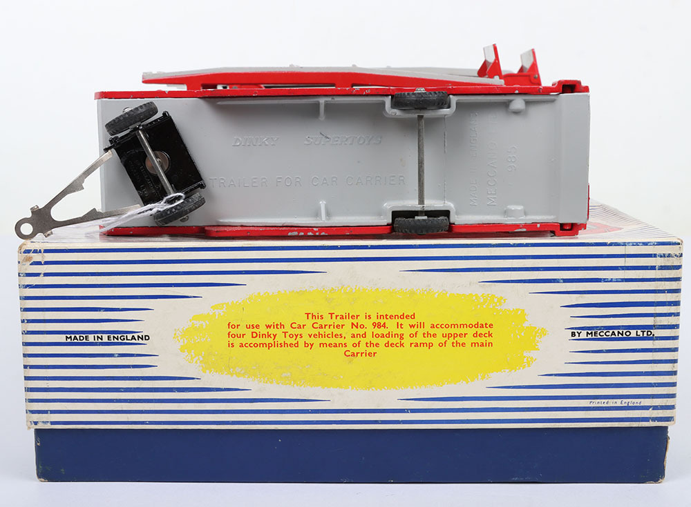 【ヴィンテージ】DINKY SUPERTOYS セット（No.984、985） ヴィンテージ】DINKY SUPERTOYS セット（No.984、985