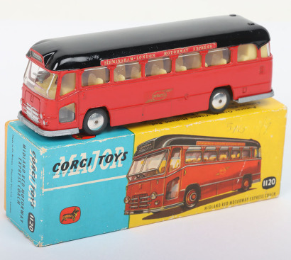 Corgi Major Toys 1120 Midland Red Motorway Express Coach