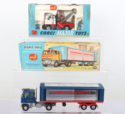 Two Corgi Major Toys Commercial Vehicles