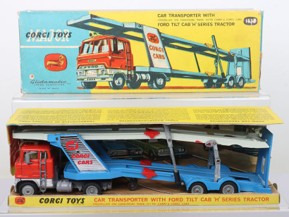 Corgi Major Toys 1138 Ford Articulated Car Transporter