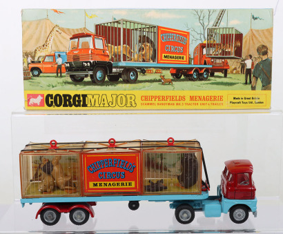 Corgi Major Toys 1139 Chipperfield’s Circus Menagerie Scammel Handyman MK.3 Tractor Unit & Trailer