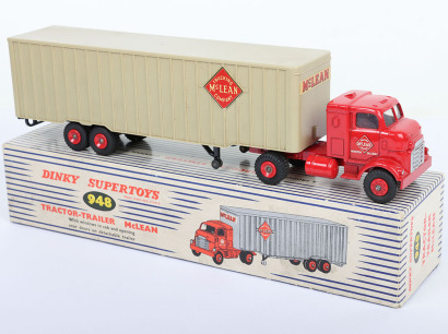 Dinky Supertoys 948 Tractor-Trailer Mclean, with windows