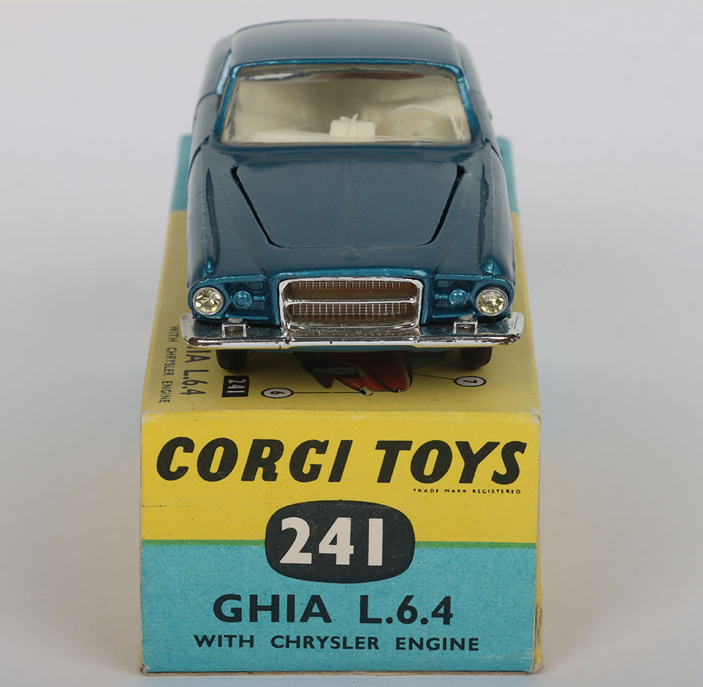 Corgi 241 Chrysler Ghia L.6.4 Avec Boîte (repro) – Bon état – Miniature De Collection