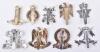 9x British Cavalry Regiment Anodised Cap Badges - 2