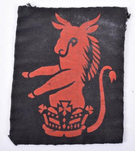 Rare 1st Pattern 31st Independent Infantry Brigade / 1st Air Landing Brigade Cloth Formation Sign