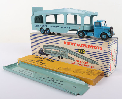 Dinky Supertoys 982 Bedford Pullmore Car Transporter with detachable loading ramp